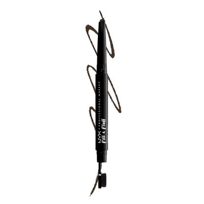 NYX PROFESSIONAL MAKEUP Fill &amp; Fluff Eyebrow Pomade Pencil, Espresso