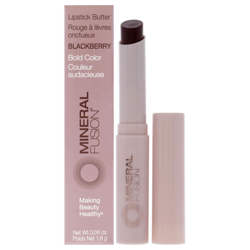 Mineral Fusion Lipstick Butter - Blackberry for Women - 0.06 oz Lipstick