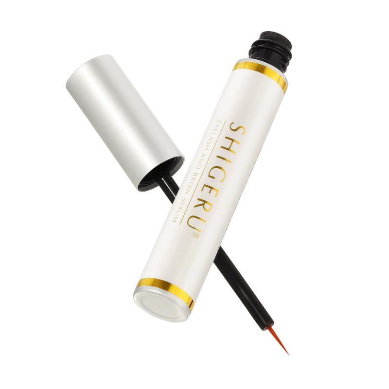 SHIGERU Lash Serum and Eyebrow Growth Serum, Eyelash Serum, Oil-Free Eyelash Growth Serum, Japanese Formula Eye Lash and Brow Growth Serum, Natural Lash Enhancing Serum - 5ml