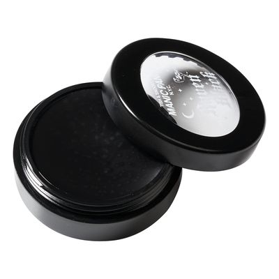 MANIC PANIC Black Raven Body &amp; Face Paint Make-up - Full Coverage Black Face Paint &amp; Black Body Makeup for Halloween &amp; Everyday Use - Use as Makeup Base or Eyeliner - Set with Powder to Last All Day