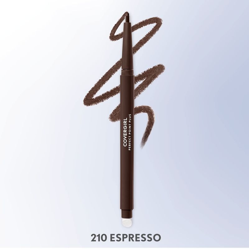 COVERGIRL Perfect Point PLUS Eyeliner Pencil, Espresso .008 oz. (0.23 mg) (Packaging may vary)
