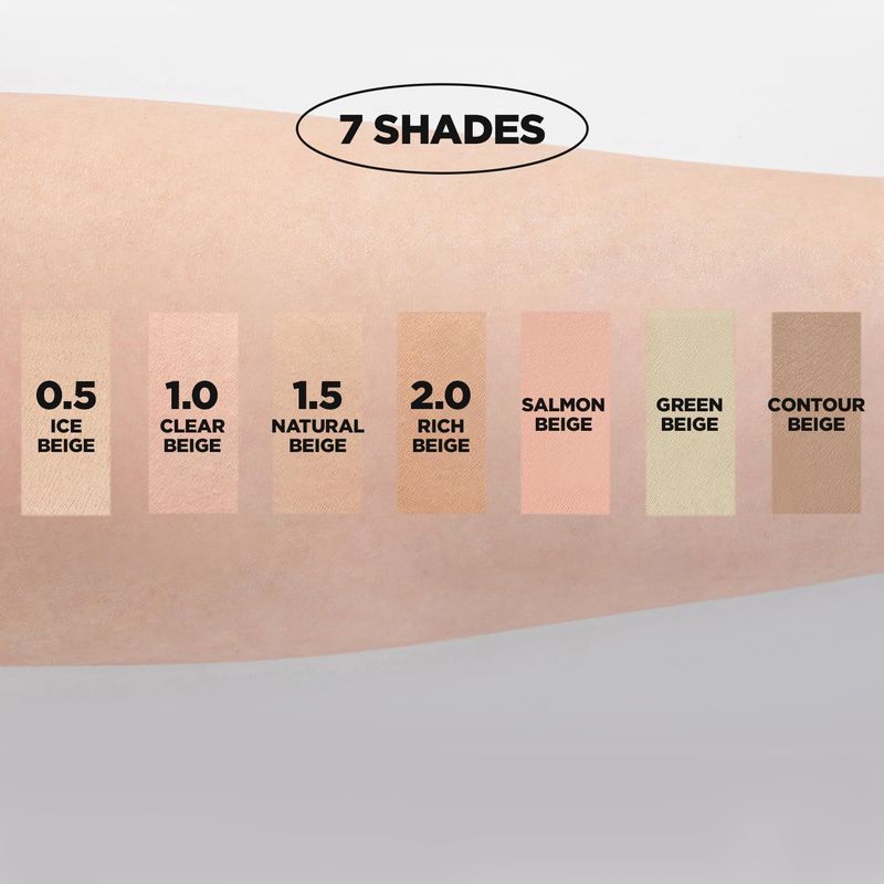 THESAEM Cover Perfection Concealer Pencil - Non Comedogenic spot Eraser - Conceal Blemish,Aging Spot,Acne&amp;Freckle - Multi-Use Under Eye Concealer for Dark Circle,2g (1.5 Natural Beige)