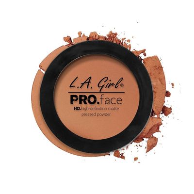 L.A. Girl PRO.Face Matte Pressed Powder, Chestnut GPP614