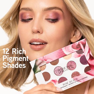 Physicians Formula Ros All Play Eyeshadow Makeup Palette, Bouquet, 12 Pan Eye Make Up