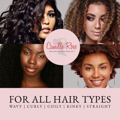 Camille Rose Algae Renew Deep Conditioning Hair Mask with Peppermint, Blue Green Algae &amp; Mango Butter, to Strengthen and Moisturize, for All Hair Types, 8 oz