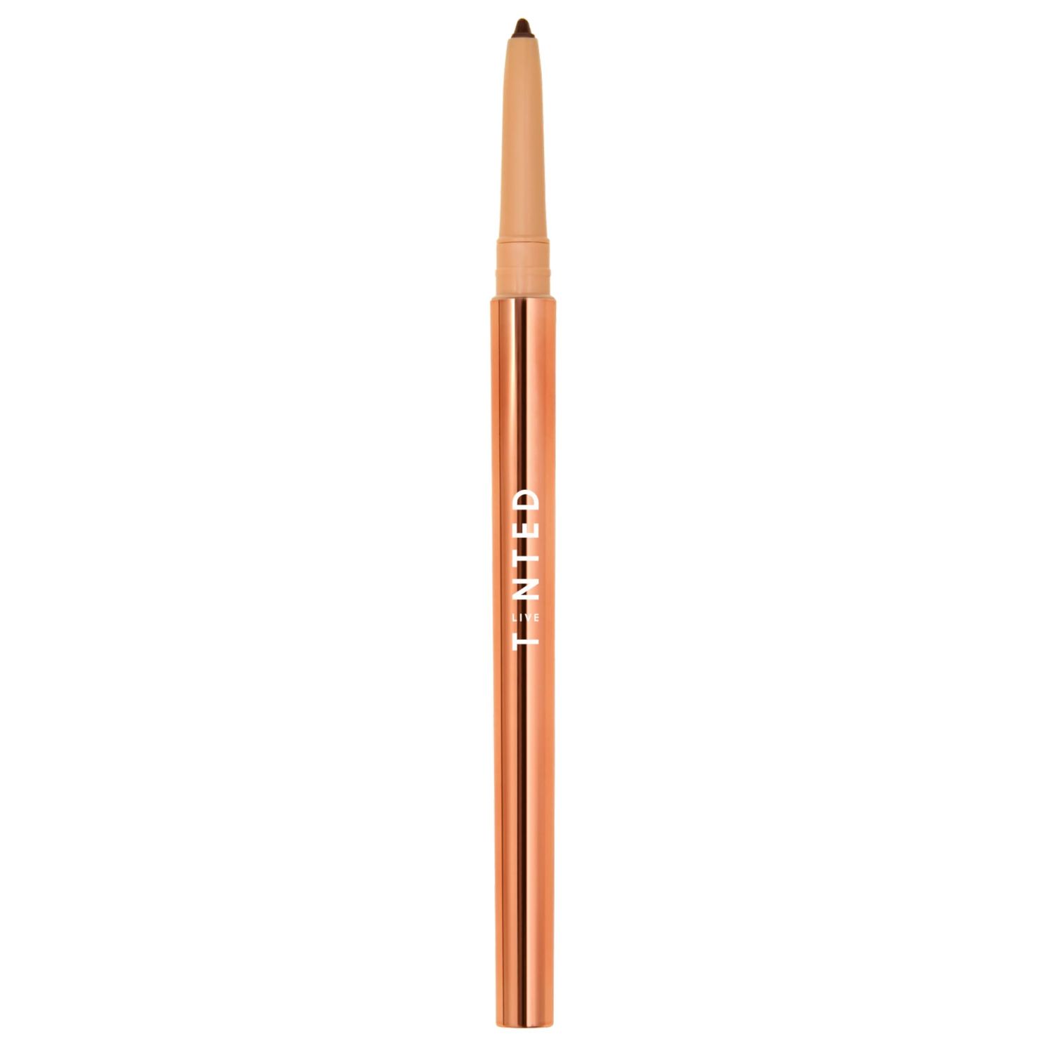 Live Tinted Hueliner Longwearing Pencil Eyeliner - Waterproof, Transfer-Proof, Long-Lasting Formula that Easily Glides On, High-Pigmented Pencil Eyeliner, 0.35g - Brown