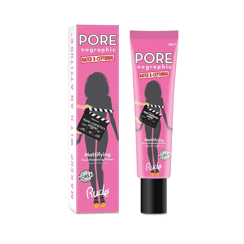 Porenographic Minimizing Primer - Mattifying by Rude Cosmetics for Women - 0.7 oz Primer