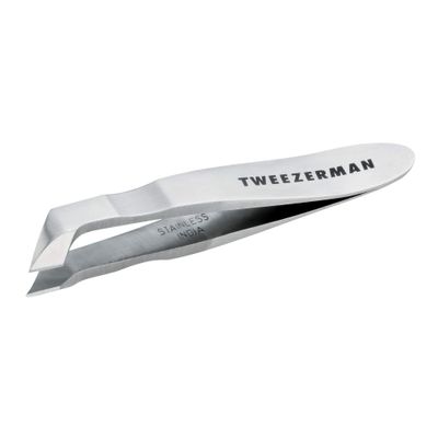 Tweezerman Men&#39;s Mini Hangnail Squeeze Snip Nipper, Silver