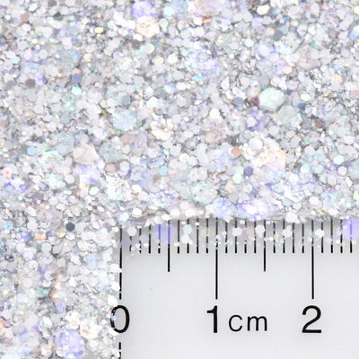 GLITTIES - Icing - Holographic &amp; Matte Chunky Mixed Glitter  COSMETIC GRADE  Festival Body Glitter, Makeup, Face, Hair, Lips, Nails - (10 Gram)