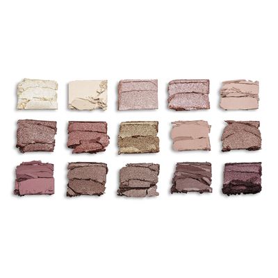 Revolution, Reloaded Eyeshadow Palette, Highly Pigmented, Matte &amp; Shimmer Finishes, 15 Shades, Iconic 3.0, 0.58 Oz
