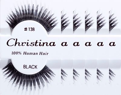 6packs Eyelashes - 138 by Christina