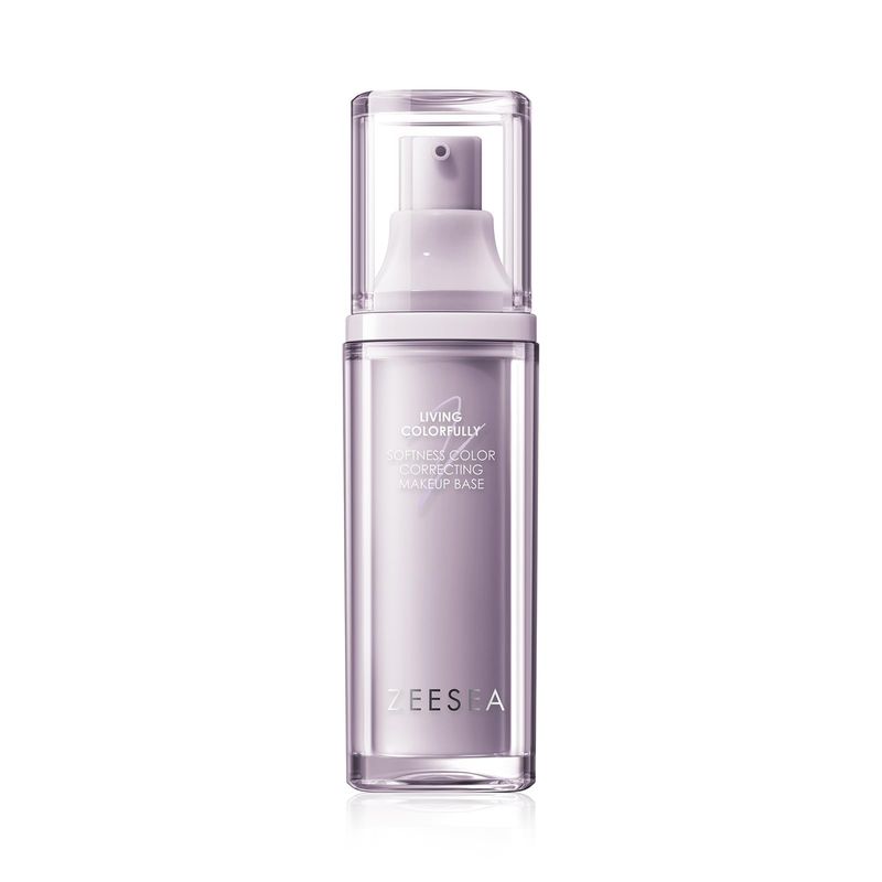 ZEESEA Purple Illuminating Face Primer for Brighten, Base Skin Color Correcting Primer for Poreless, Makeup Application &amp; Hydrating Tinted Glow, Cruelty-Free Long Lasting Power Grip Formula, 1.06 Oz