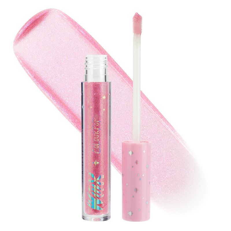 ColourPop Winx Club Ultra Glossy Lip Gloss - Hydrating Pink Lip Gloss for Juicy, Fuller-Looking Lips - Formulated with Jojoba Oil to Moisturize &amp; Nourish - Bloom (0.11 oz)