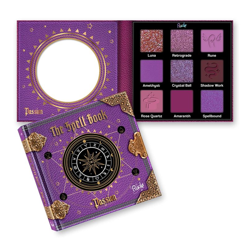 Rude Cosmetics The Spell Book Palette - Passion for Women - 0.38 oz Eye Shadow