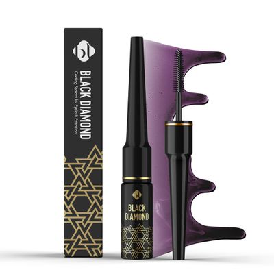 BL Lashes Black Diamond Lash Coating Sealant, Eyelash Extension Aftercare, Protective topcoat lash coating, 0.23 fl.oz