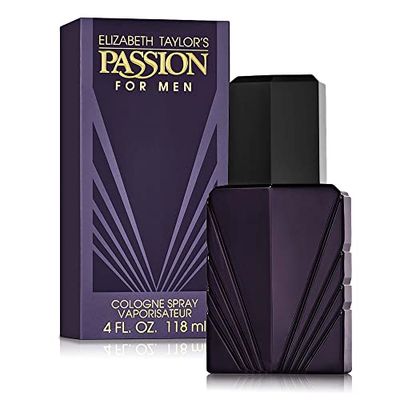 Men&#39;s Cologne Fragrance Spray by Elizabeth Taylor, Passion, 4 Fl Oz