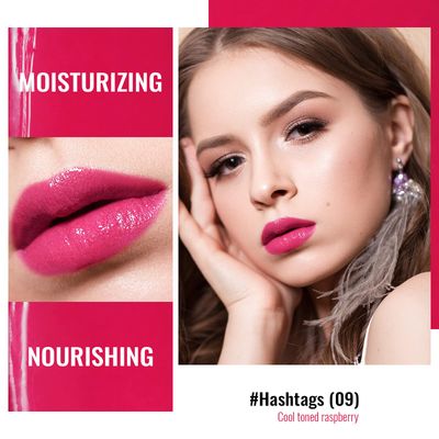 Oulac Moisturizing Shine Rose Pink Lipstick for Women, 2 in 1 Tinted Lip Balm for Winter, Hydrated Juicy and Glossy Lip Color for Dry, Cracked and Chapped Lips, Vegan 2.2g0.07oz (09)