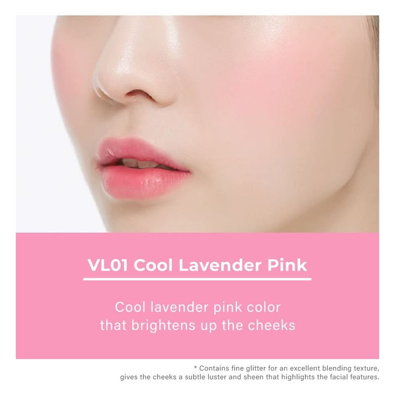 A'PIEU JUICY-PANG JELLY BLUSHER (VL01) Korean Blush, Velvety Finish, Easy blending blusher, kbeauty makeup