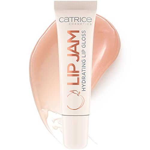 Catrice | Lip Jam Hydrating Lip Gloss | Moisturizing, Non-Sticky, Shiny Finish | With Shea Butter, Coconut Oil, &amp; Mango Butter | Vegan &amp; Cruelty Free (030 | A Little Peach of Heaven)