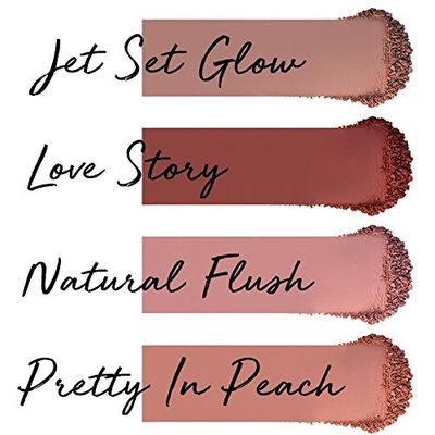 EX1 Cosmetics Blusher Makeup Blush, Clinically and Dermatologically Tested, For All Skin Tones, Vegan and Cruelty Free Makeup-Pretty in Peach