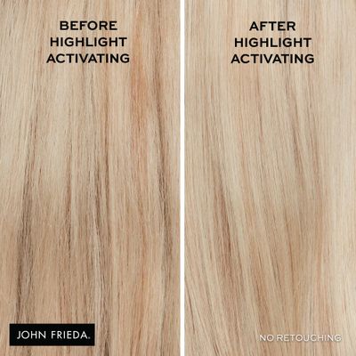 John Frieda Sheer Blonde Brightening Shampoo with Avocado Oil and Vitamin C - Revives Dull Highlights for Lighter Blondes, 8.45 Fl Oz