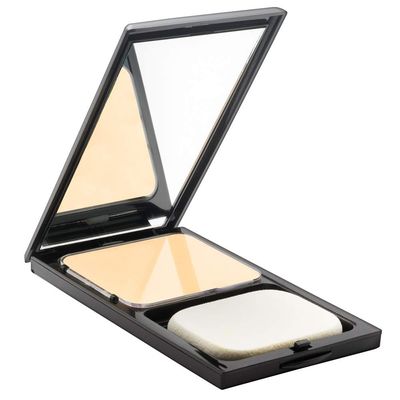 Sacha Buttercup Face Powder Compact. Translucent Powder, Controls Oils &amp; Shine. Pressed Powder for Medium to Dark Skin Tones, 0.45 oz.