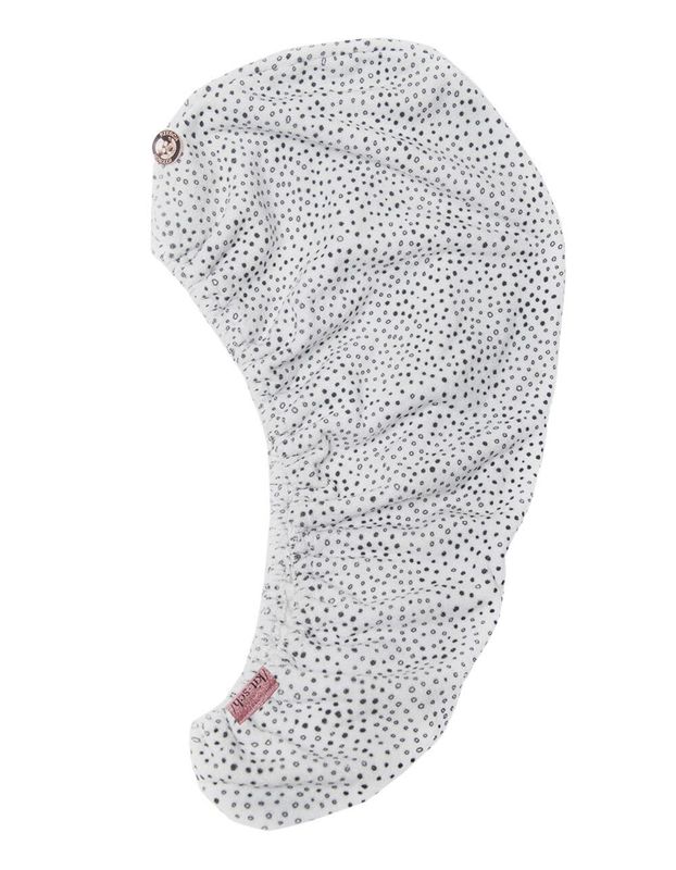 Kitsch Microfiber Hair Towel Wrap for Women - Microfiber Towel, Super Absorbent, Quick Dry, Anti-Frizz - for Long and Short Hairs, Turbans for Women, Wet and Curly Hair Wrap - Micro Dot