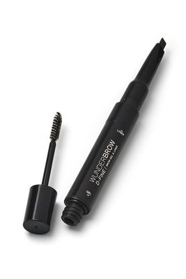 WUNDER2 WUNDERBROW D-FINE Multi-Use Eyebrow Pencil &amp; Brow Gel Makeup for Fuller Brows, Color Blonde