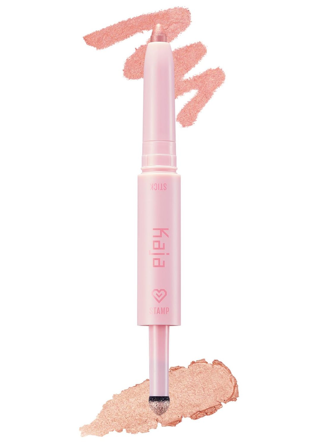 Kaja Wink Dazzle | Smudge Proof, Creamy Formula, Eyeshadow and Glitter Multi Stick | 03 Peach Sprinkle (Shimmer) | Vegan, Cruelty-Free