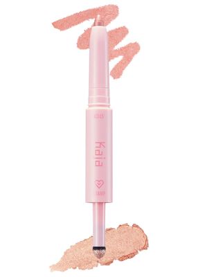 Kaja Wink Dazzle | Smudge Proof, Creamy Formula, Eyeshadow and Glitter Multi Stick | 03 Peach Sprinkle (Shimmer) | Vegan, Cruelty-Free