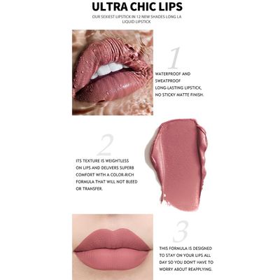 charnova 12 Pcs Matte Lipstick Set Nude Moisturizer Lip Gloss Long Lasting Lipstick Makeup Gift Set for Women Girls