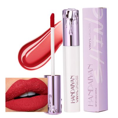 BEUKING Matte Lip Glaze Long-Lasting Waterproof Non-stick Lipstick Longwear No-Budge Liquid Lipcolor Makeup, Buildable Highly Pigmented Instant Shine Lip Gloss for Daily Lip Make up (06#, 0.08 fl.oz)