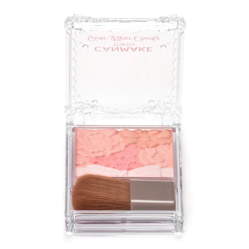 CANMAKE Glow Fleur Cheeks 01 Peach Fleur