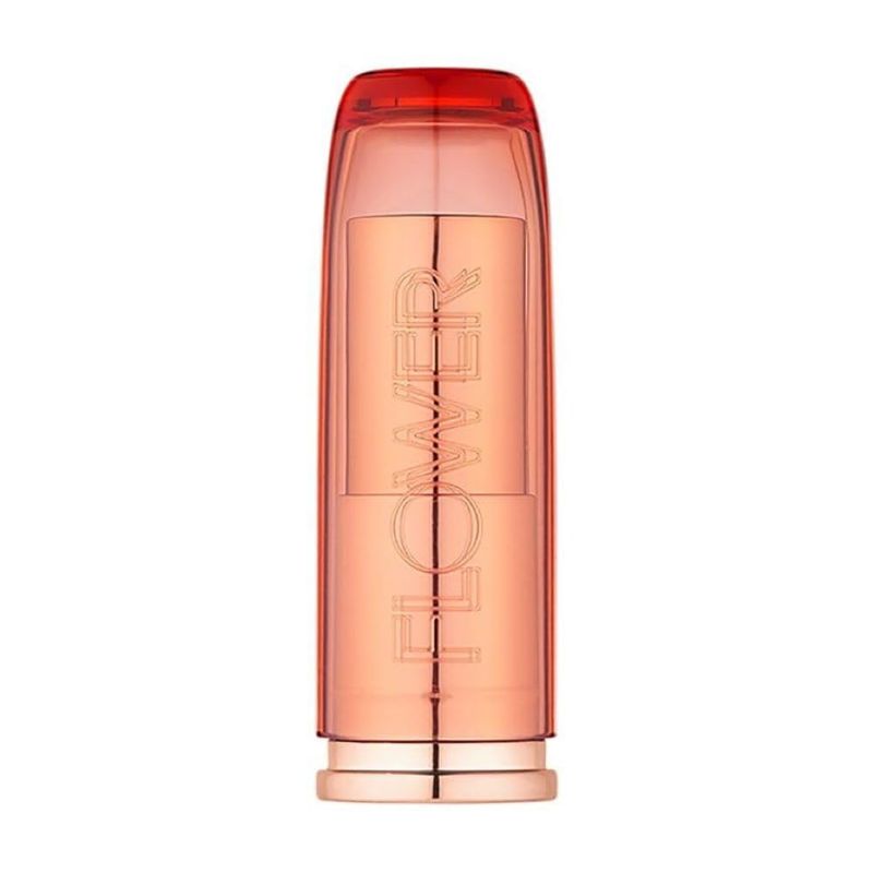 FLOWER BEAUTY By Drew Barrymore Perfect Pout Moisturizing Lipstick - Soothes Lips  Hydrates - Creamy Lip Tint  Natural Looking Shine  Buildable Color - Cruelty-Free  Vegan (Blossom)