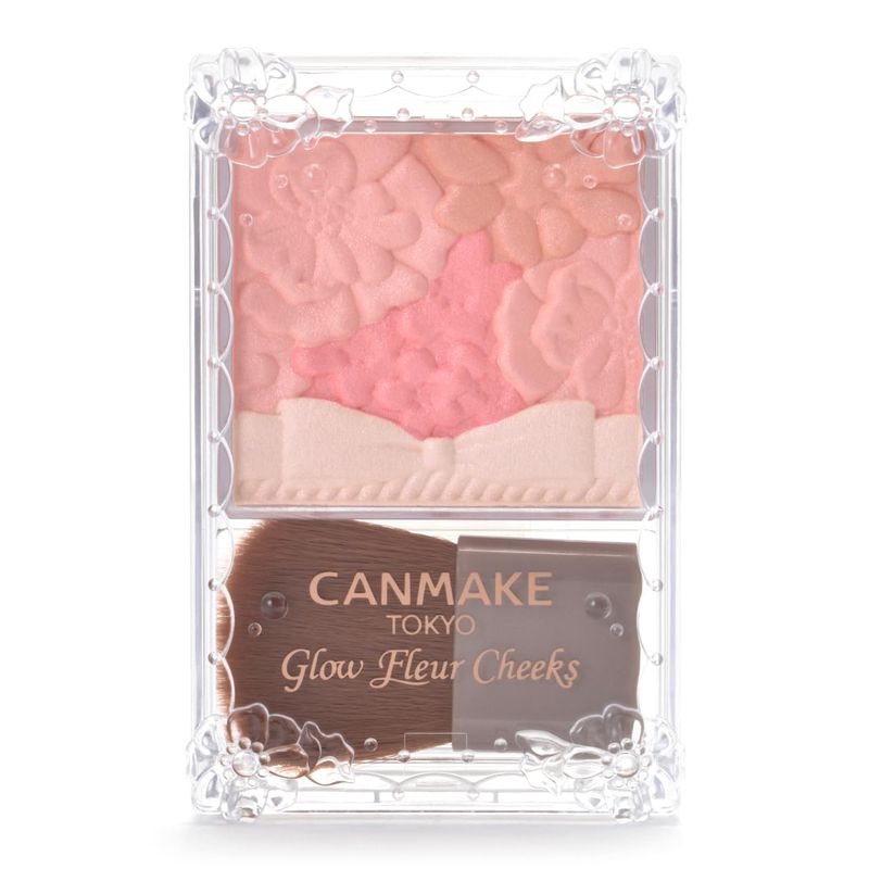CANMAKE Glow Fleur Cheeks 01 Peach Fleur