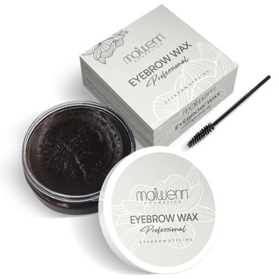Maiwenn Make Up Eyebrow Wax, 4D Brow Freeze Styling Gel, Long Lasting Waterproof, for Natural, Fluffy and Feathery Brows
