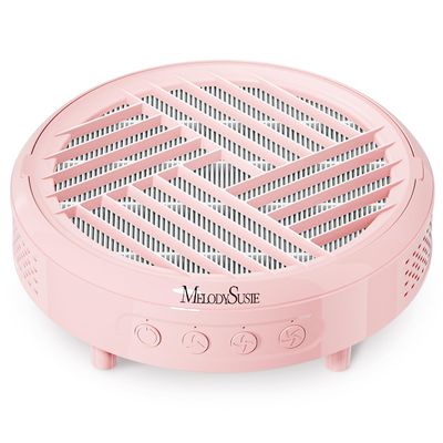 MelodySusie Nail Dust Collector,Compact Vacuum Fan Dust Collector for Beginner with Reusable Filter,HPro Powerful Dust Suction Machine Manicure Pedicure Tool for Acrylic Nail Polishing,Salon &amp; Home