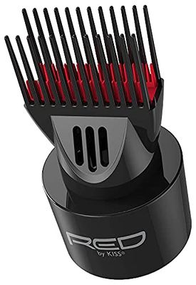 Red by Kiss Universal Detangling Blow Dryer Hair Styling Pik - Compatible with all Hair Dryers