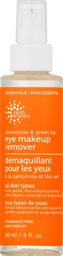 Earth Science, Makeup Remover Eye Chamomile Green Tea, 4 Fl Oz