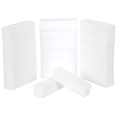 ForPro Professional Collection Buffing Block, Super White, 180240 Grit, Four-Sided Manicure and Pedicure Nail Buffer, 3.75" L x 1" W x 1" H, 20-Count