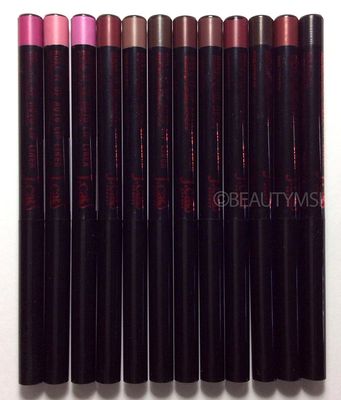J.CAT BEAUTY Roll It up Auto Lip Pencil Liner All 12 Colors