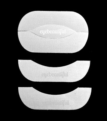 50 Pairs- Eyelash Extension Silk &amp; Lint Free Under Eye Pad Stickers By Eye Beautiful