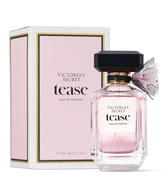 Victoria's Secret Tease Eau de Parfum, Notes of White Gardenia, Anjou Pear &amp; Black Vanilla, Perfumes for Women (3.4 oz)