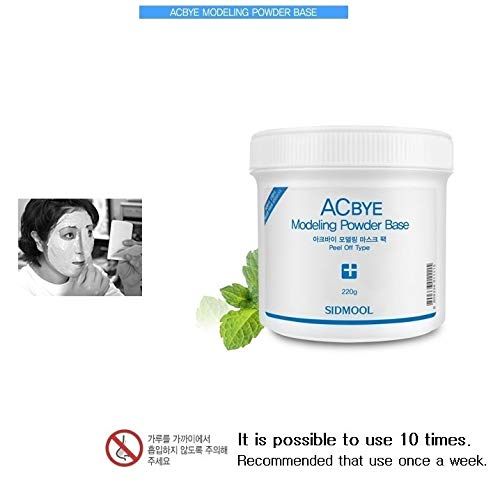 Sidmool AC BYE Modeling Powder Base 220g7.76oz with Diatomaceous earth K-beauty