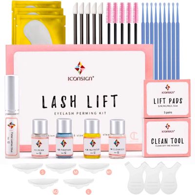 2024 Lash Lift Kit | Professional Instant Perming, Lifting &amp; Curling for Eyelashes | Semi-Permanent Salon &amp; DIY Home Use | Includes Eye Shields, Pads, and Accessories