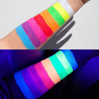MAEPEOR Neon Liquid Eyeliner 8 Colors Matte Eyeliner Waterproof &amp; Smudgeproof Fluorescent Body Face Paint Makeup for Daily Wear and Halloween Christmas (Neon, Set 0801)