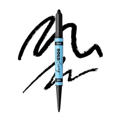 Black Radiance Bold &amp; Sexy Gel Eyeliner,Waterproof Dual-Ended Retractable, Buildable &amp; Blendable Smudge-Proof Smooth Matte Finish, Cruelty-Free &amp; Vegan- After Hours