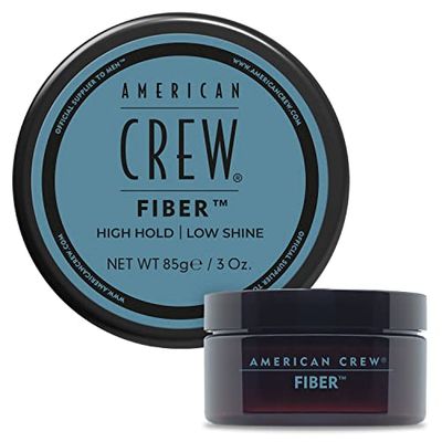 American Crew Men&#39;s Hair Fiber, Like Hair Gel with High Hold &amp; Low Shine, 3 oz