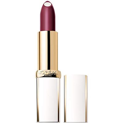 LOral Paris Age Perfect Luminous Hydrating Lipstick, Plum Wine, 0.13 oz.