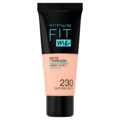 Maybelline New York Fit Me Matte &amp; Poreless Foundation 230 Natural Buff 30ml